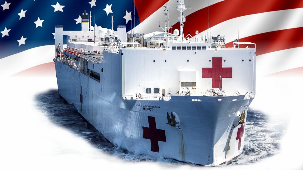 Khám phá siêu tàu bệnh viện lớp Mercy của Hải quân Mỹ